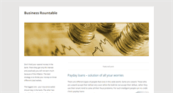 Desktop Screenshot of businessrountable.org